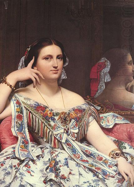 Portrait of Madame Paul Sigisbert Moitessier, Jean Auguste Dominique Ingres